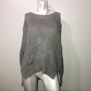Knot Sisters oversized knit sweater